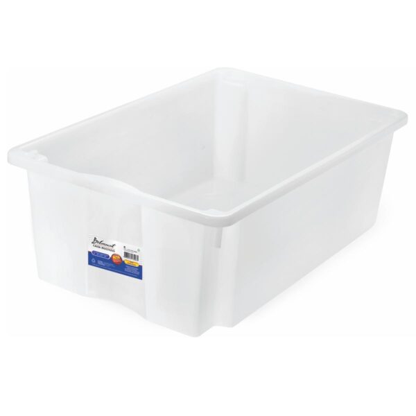 Caixa Multiuso Branca 51X33X18cm 23L