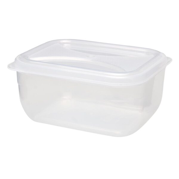 Organizador Retangular 1,8L Transparente